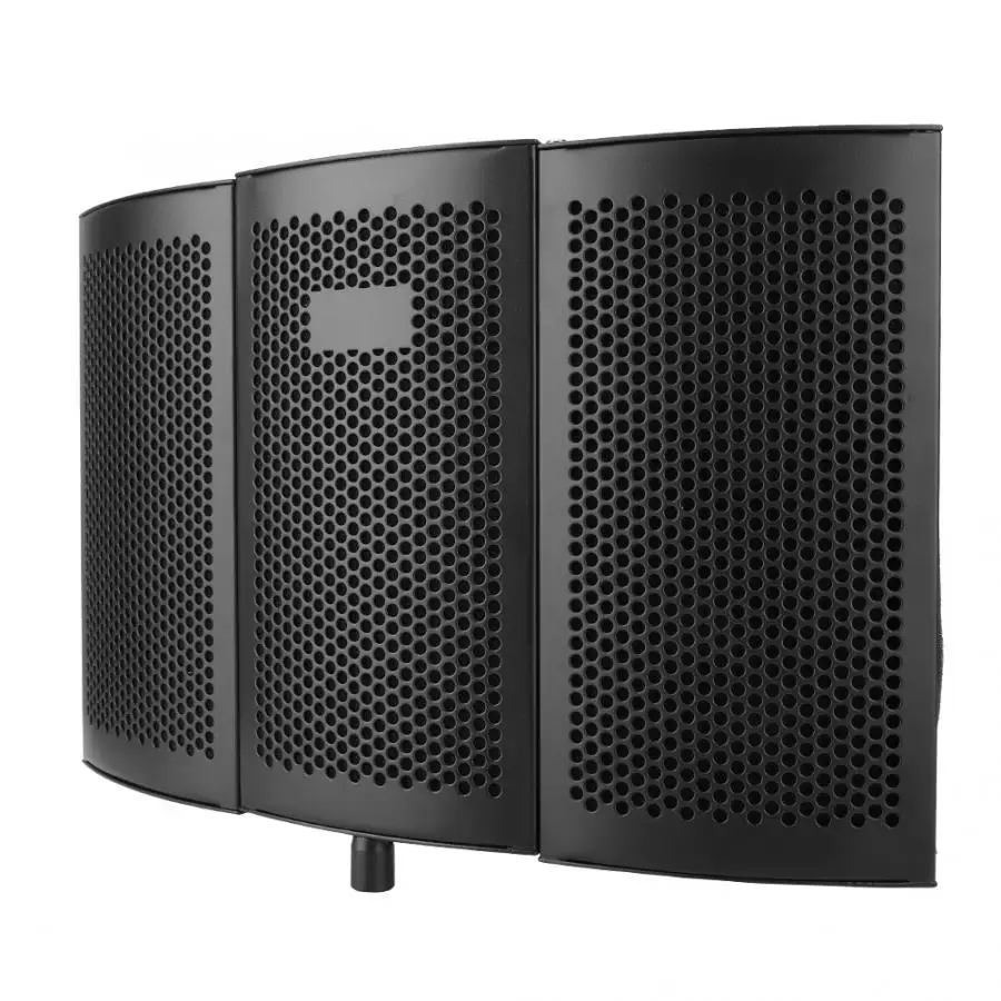 

Microphone Isolation Shield Mixer Karaoke Home System Studio Sponge Sound Absorption Microphone Shield Treatment Mesa De Som