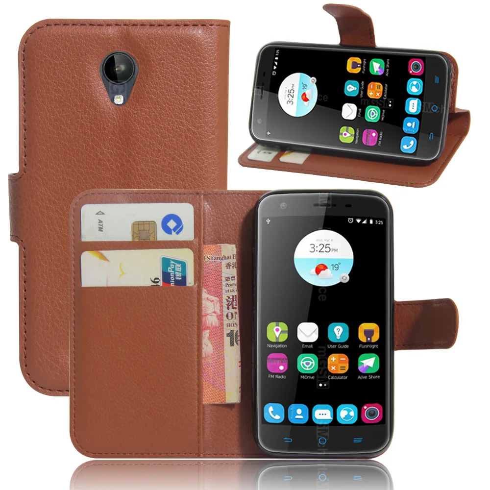 

YINGHUI PU Leather Flip Case For ZTE Blade A310 5.0" Wallet Style Phone Bag Protective Case Cover For ZTE Blade A462 With Stand