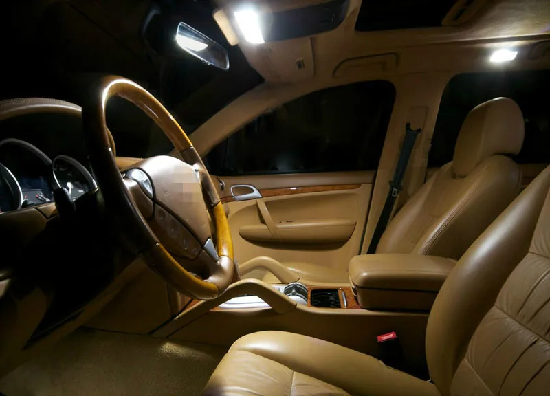 ShinMan17x безошибочный светодиодный свет для салона автомобиля светодиодный свет для Porsche Cayenne S GTS Turbo S 955 957 2003-2010 аксессуары для интерьера