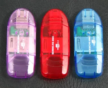 

USB Micro SD TF M2 SDHC Memory Stick Card Reader Adapter For PC Laptop