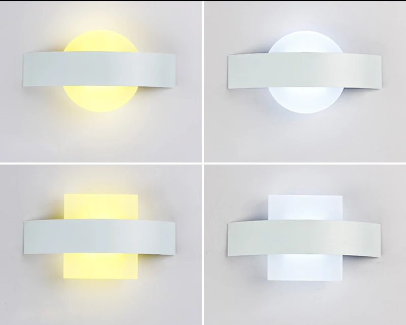 Horsten LED Modern Simple Wall Lamp Creative  Environmentally  Bedroom Bedside Livingroom Dining-room Hotel Study Corridor Light (11)