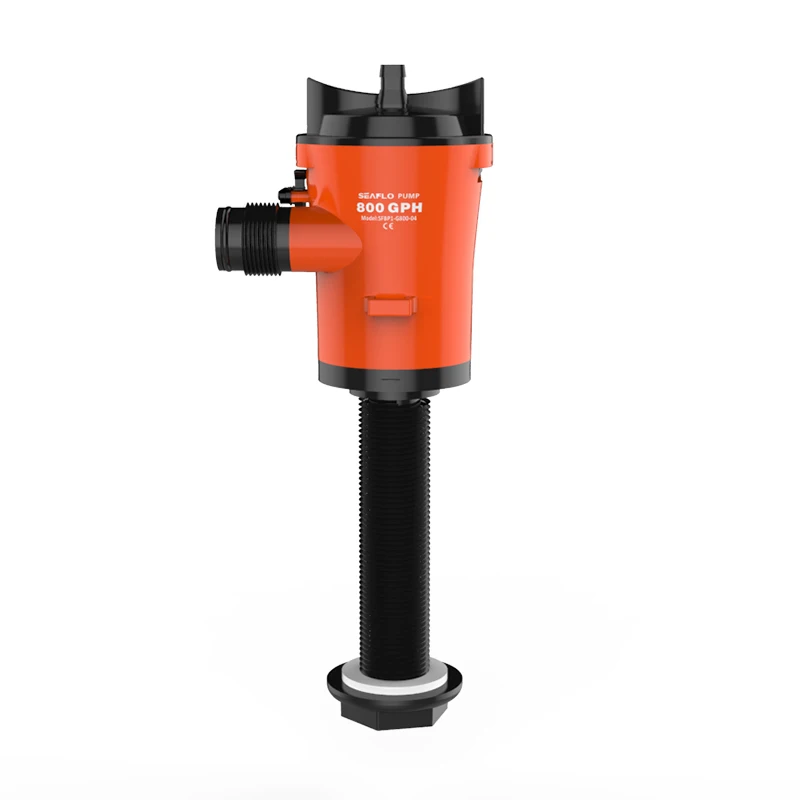 Seaflo 12v DC 800gph Livewell аэрационный картридж погружной Трюмный насос в отличие от Shurflo