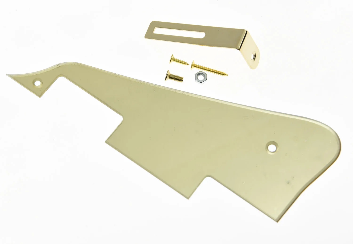 

Gold Mirror with Gold Bracket LP Guitar Pickguard Scratch Plate