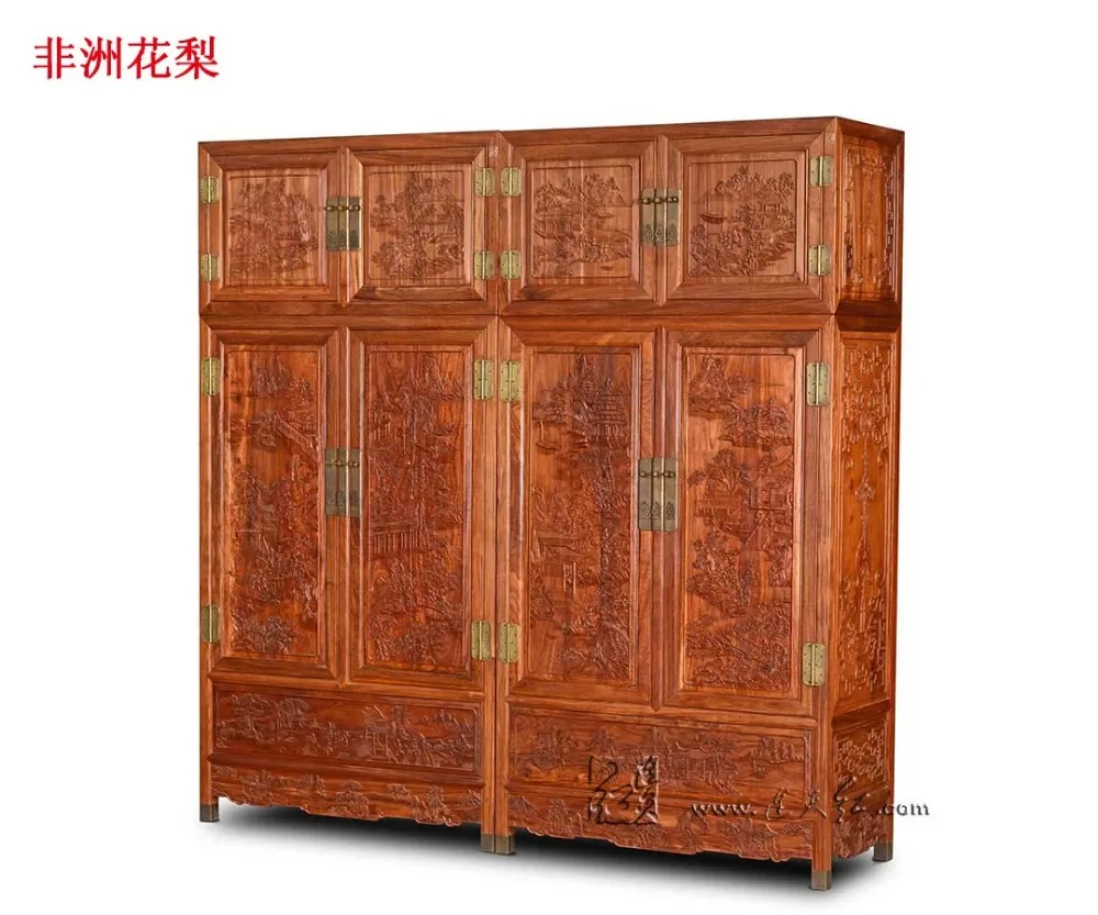 NEW Clothespress Rosewood Carven Bed Room Furniture Solid Wood Cabinet Wardrobe American Country Almirah Armoire Redwood Drawers NEW Clothespress Rosewood Carven Bed Room Furniture Solid Wood Cabinet Wardrobe American Country Almirah Armoire Redwood Drawers