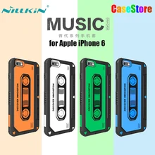 Для Apple iPhone 6 6S Чехол Nillkin музыкальная магнитная лента ТОНКАЯ БРОНЯ Cocer для iPhone 6 6S задняя крышка телефона