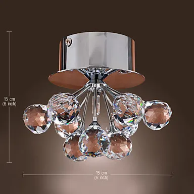 Светодиодный потолочный светильник с заподлицо K9 для домашнего освещения, освещение для гостиной, светодиодный потолочный светильник
