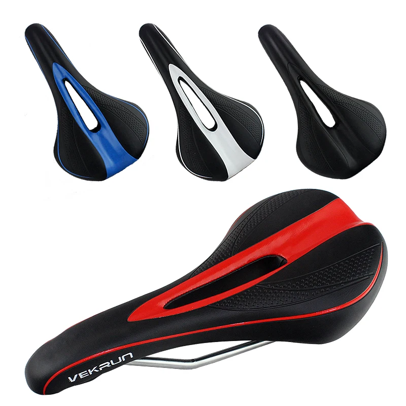 Mountainous Bicycle Cushion Sports Hollow Breathable Soft Seat Riding Saddle Folding Car Accessories