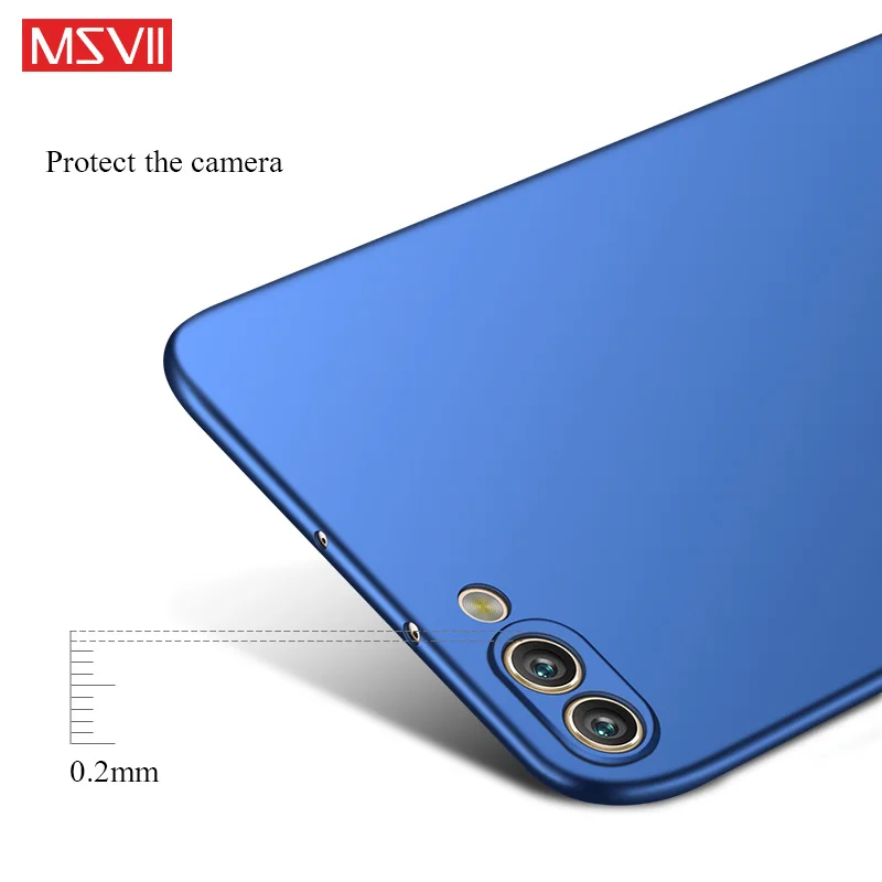 Чехол для Huawei Honor 10 MSVII роскошный жесткий защитный чехол из поликарбоната