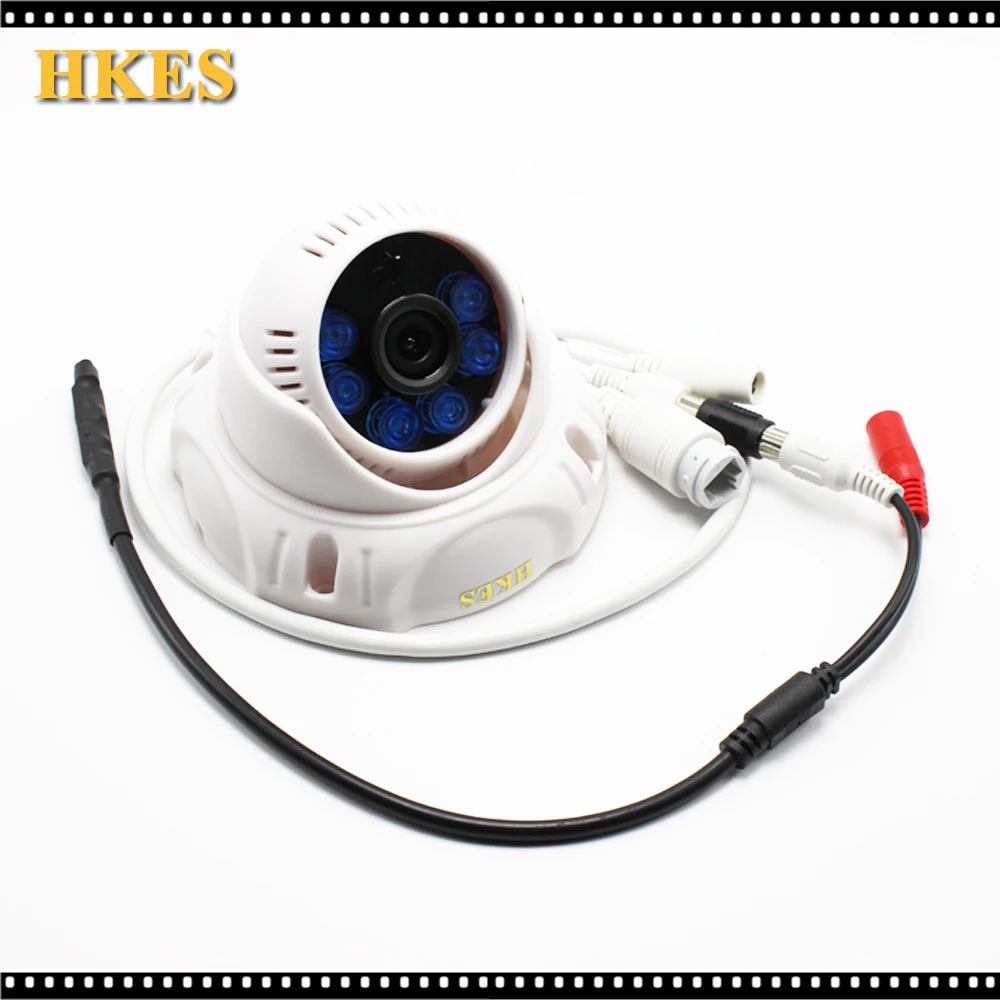 Ahwvse Full HD 1080 P IP Камера аудио 2MP с внешнего микрофона пикап Крытый ИК купольная CCTV Cam