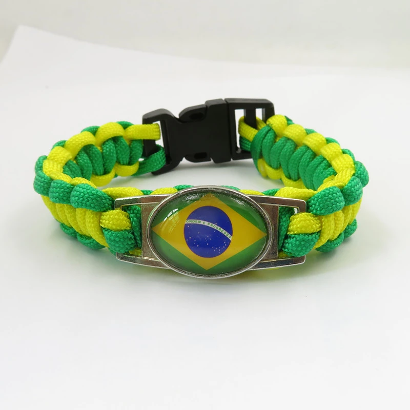 infinity love brazil Bracelet charm brazil country bracelet 