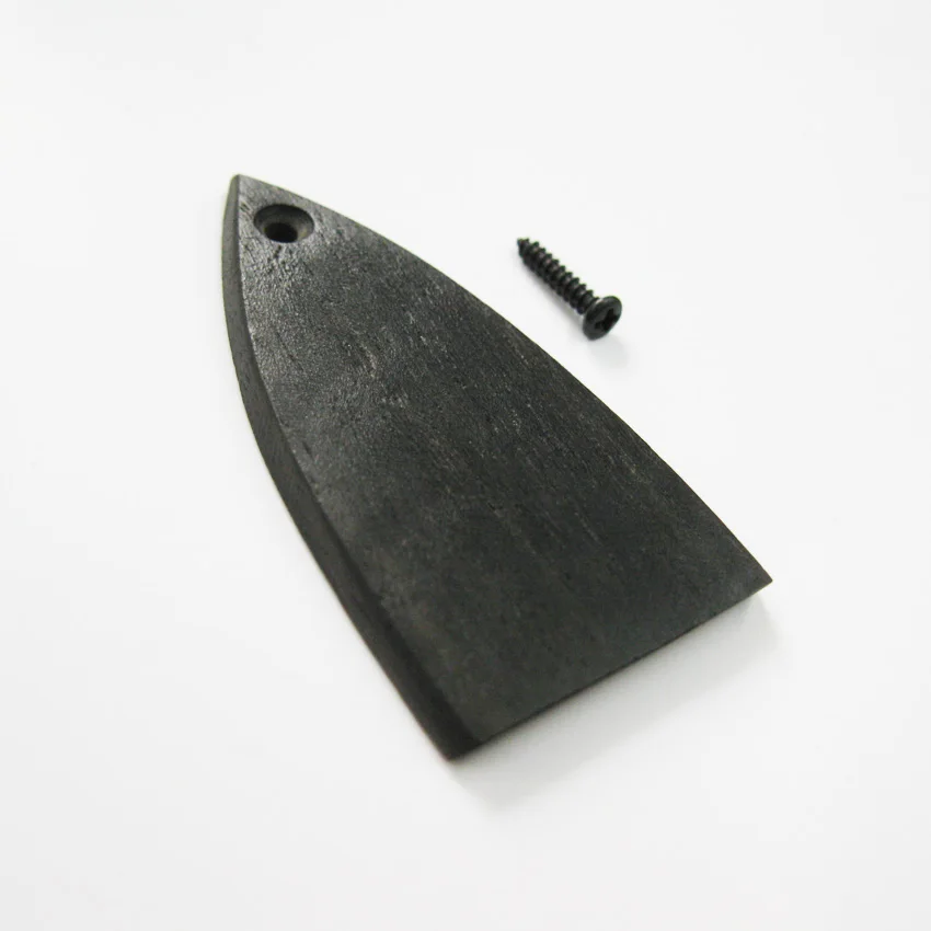 Free shipping guitar accessory African ebony handmade truss rod cover