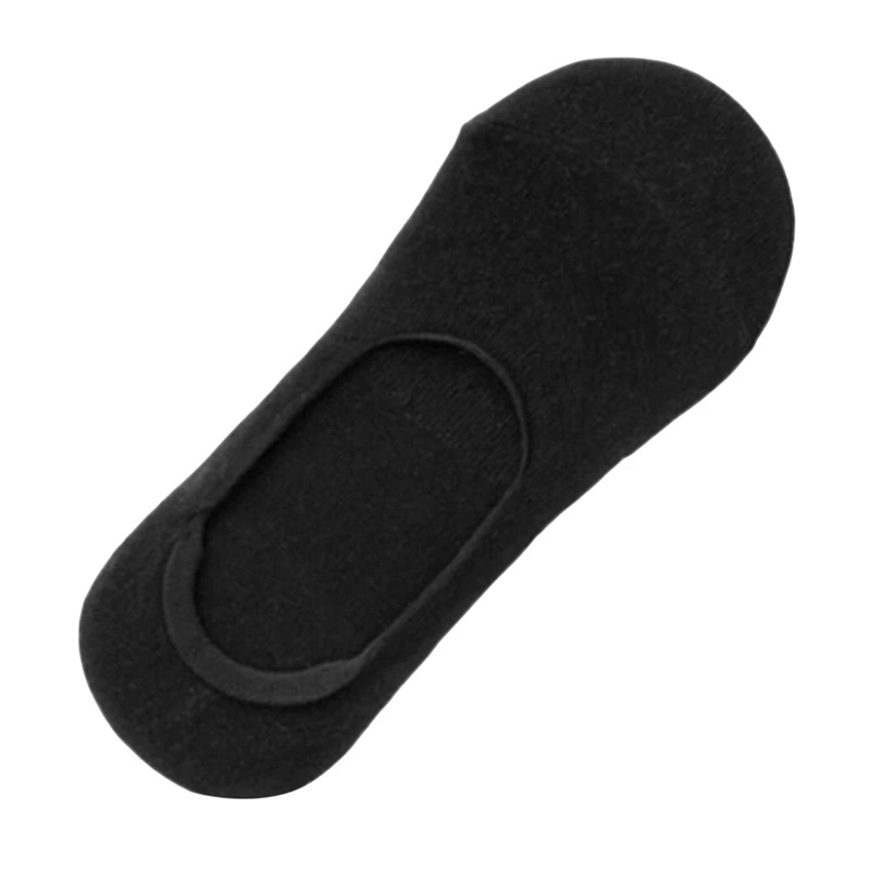 

Summer New Tide non-slip Silicone men's Socks Solid Color Invisible Boat Socks Deodorant sweat-absorbing Invisible Socks