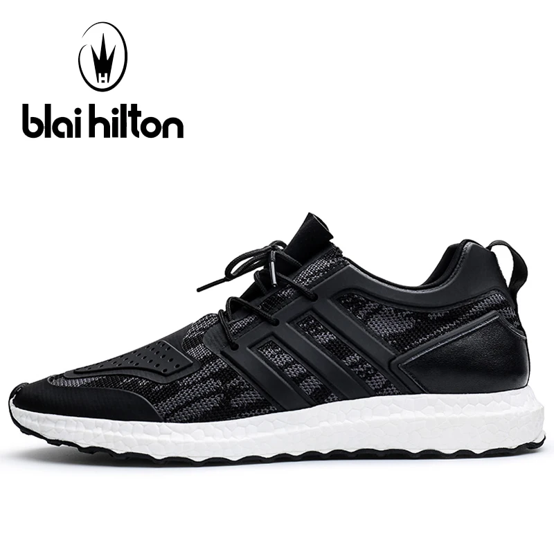 

Blaibilton Breathable Running Shoes For Men Light Weight Men's Sneakers 2017 Summer Mesh Lace Up Sport Shoes Man Brand Run Shoes