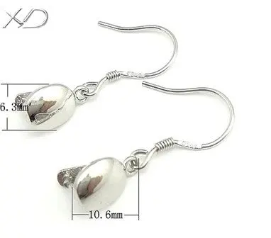 jewelry silver hooks findings making