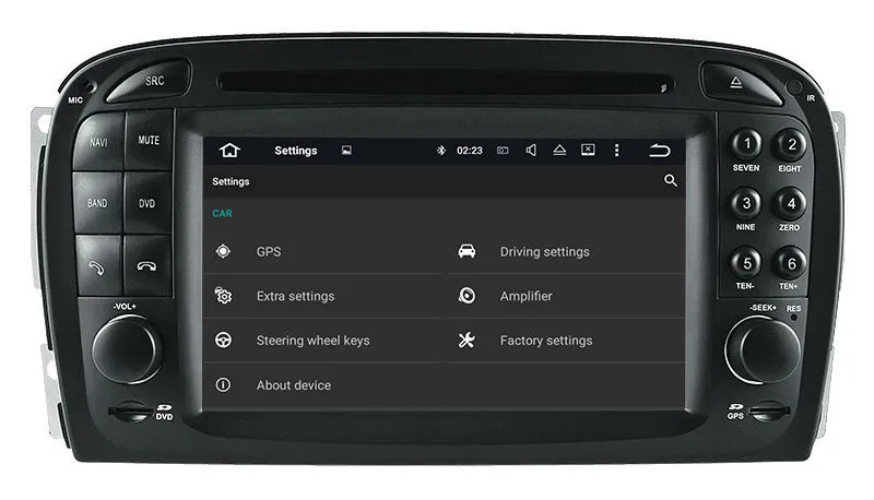 Cheap Android 8.0 Car DVD Player for Mercedes Benz SL R230 2001-2004 with GPS Navigation Radio BT SD WIFI Video Stereo 4Core 4G+32G 3