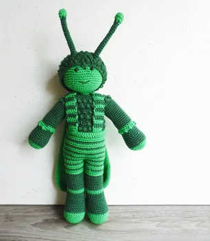

crochet toys amigurumi doll grasshopper model number XH0412048