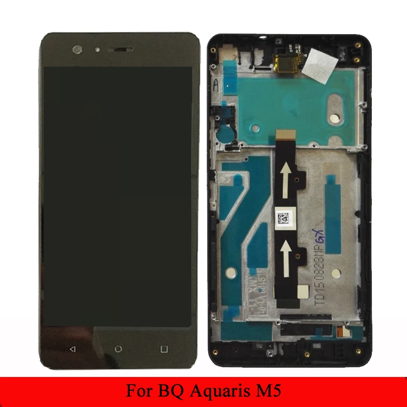 

For BQ Aquaris M5 LCD Display+Touch Screen Digitizer Assembly Replacement with Frame