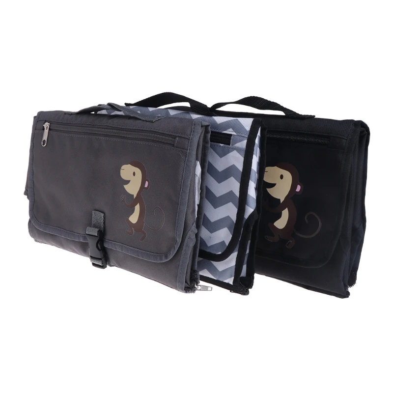 

Baby Portable Diaper Pad Bag Waterproof Travel Nappy Changing Mat Wallet Style