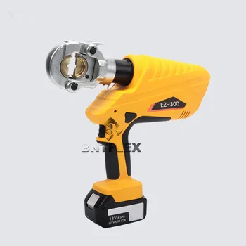 Price 16-300mm Electric Hydraulic Pliers EZ-300 Rechargeable 18V Battery Cable Terminal Crimping Pressing Tool