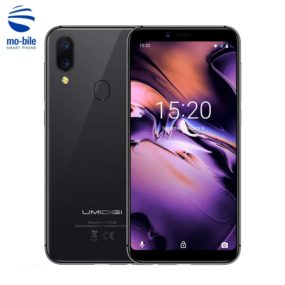 Новые UMIDIGI A3 4G смартфон 5 inch Android 8 1 MTK6739 4 ядра 2 Гб Оперативная память 16 Встроенная