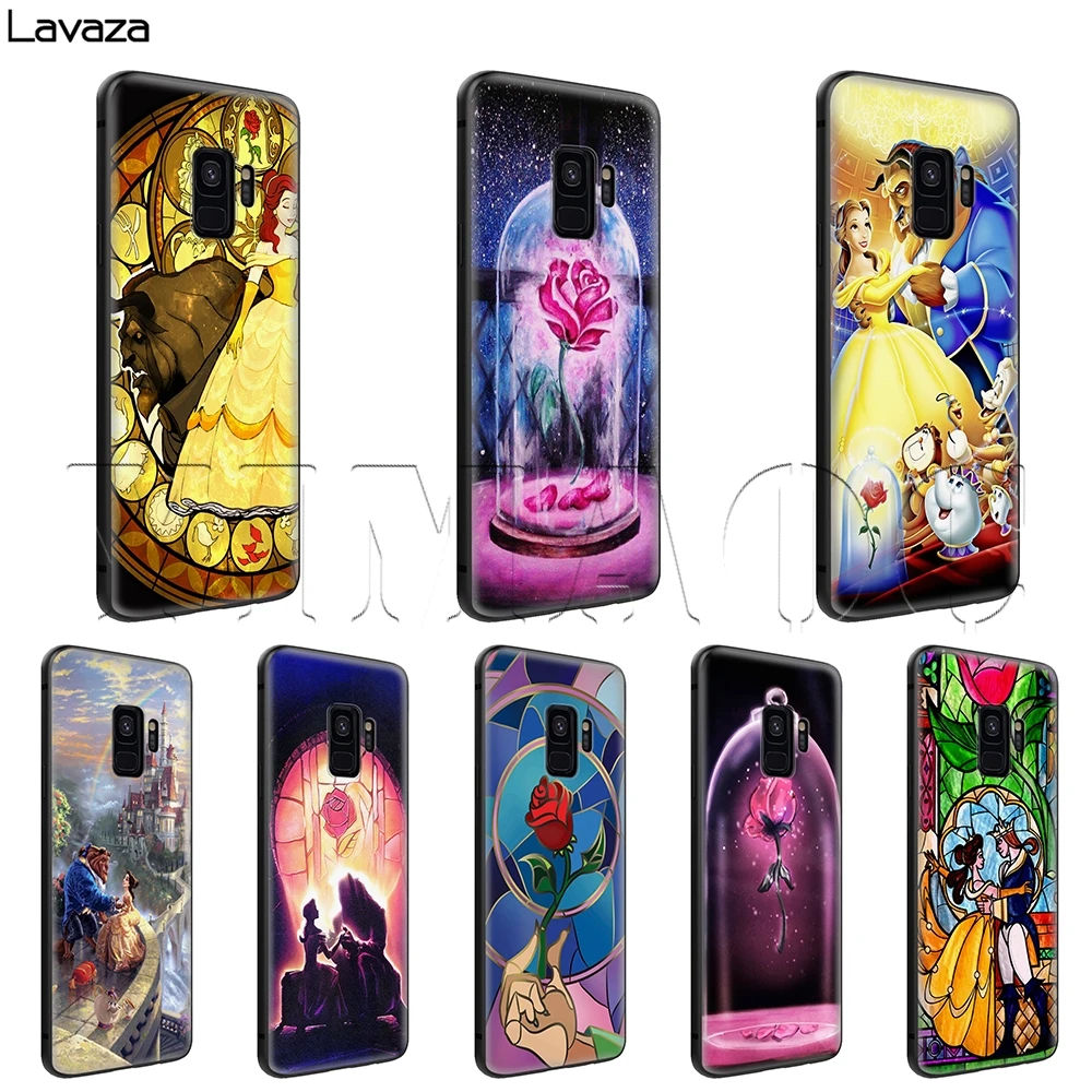 

Lavaza Beauty and The Beast Case for Samsung Galaxy S6 S7 Edge J6 S8 S9 S10 Plus A3 A5 A6 A7 A8 A9 Note 8 9