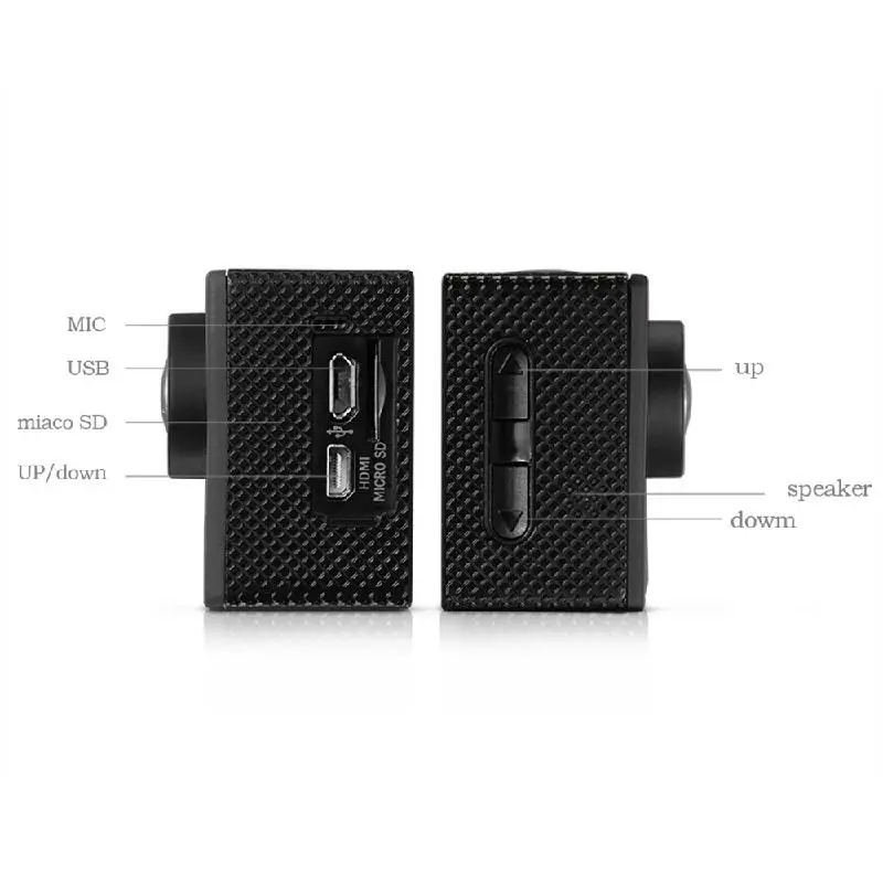 MEMTEQ FULL HD Outdoor Waterproof Camera Video Camera DV Camcorder 1080P Wide Angle Rated For Camera Accessories