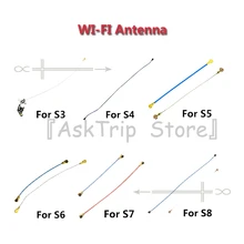 100% новый Wi Fi гибкий кабель для samsung Galaxy S3 S4 S5 S6 S7 S8 Edge Plus антенна