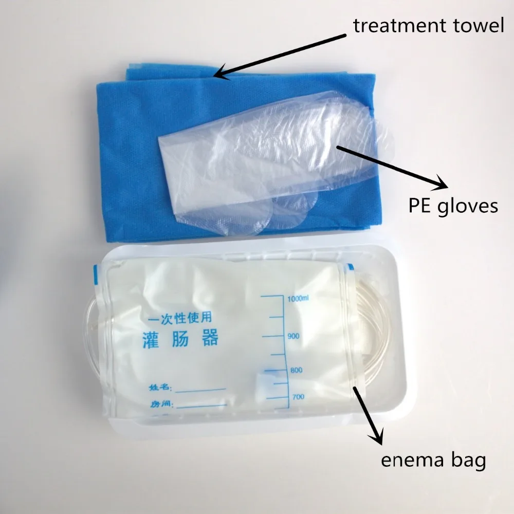 1 компл./лот медицинские одноразовые стерильные комплект для клизмы