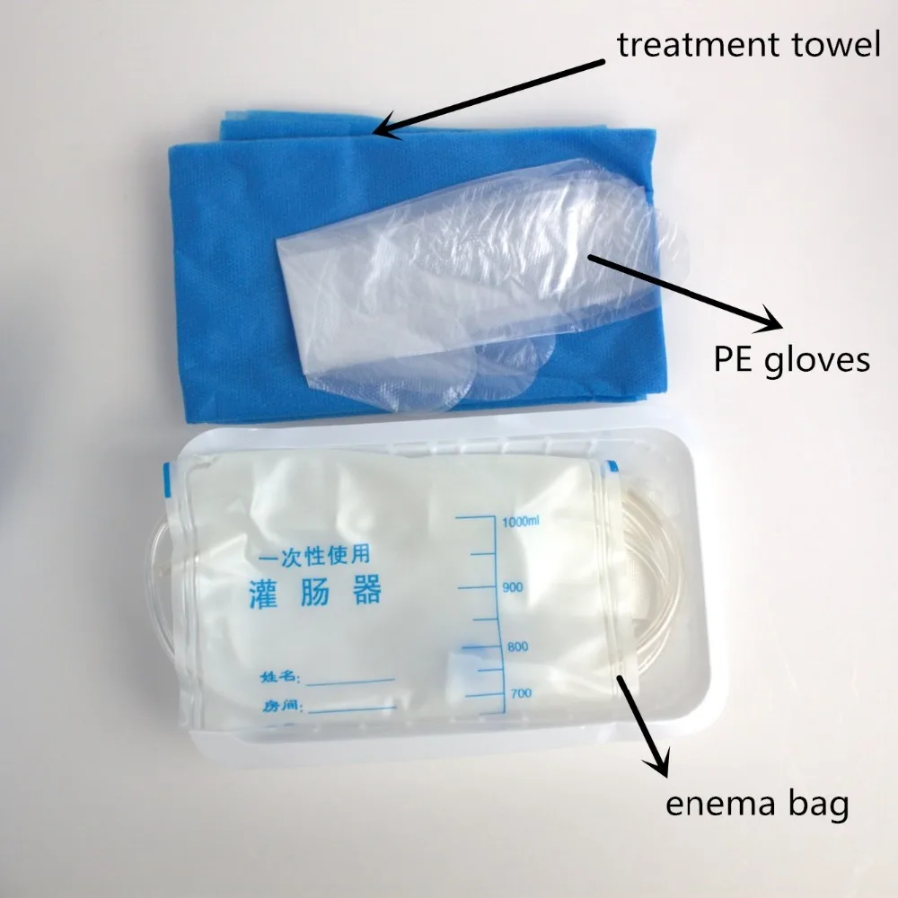 1sets/lot Medical Disposable Sterile Enema Kitin Emergency Kits from