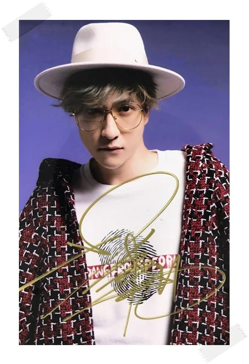 signed joker xue zhiqian autographed photo 6 inches free signed joker xue zhiqian autographed photo 6 inches free
