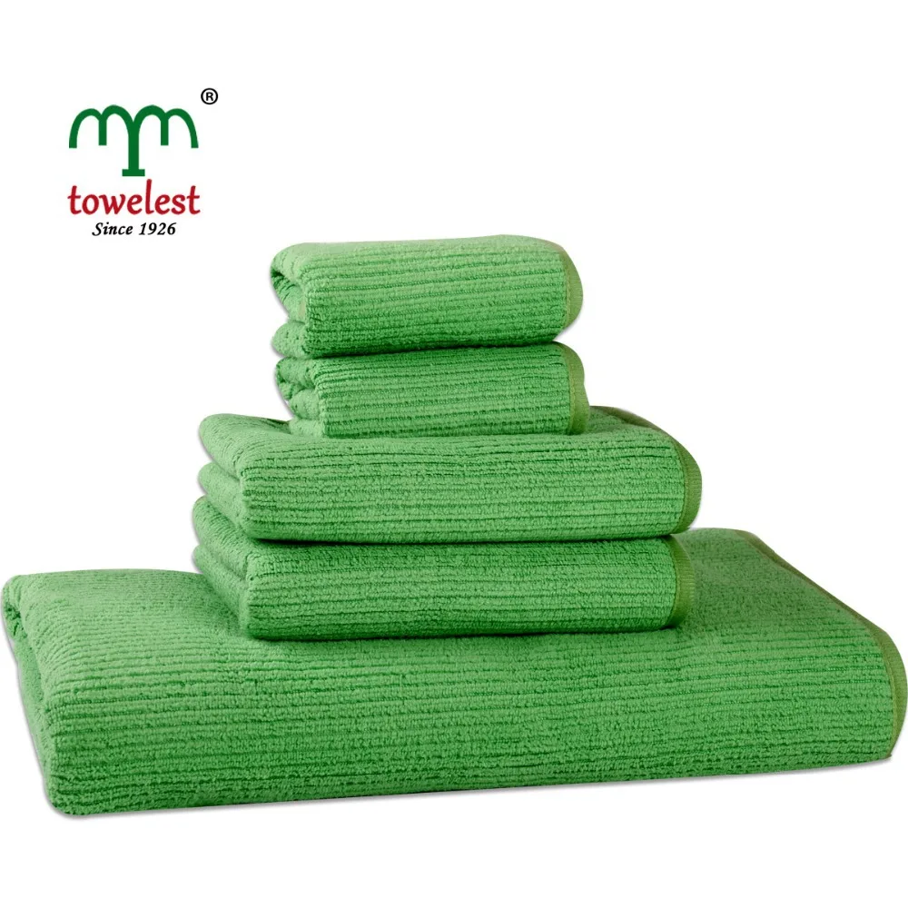 New Arrival Microfiber Towel Set  5pc/set Solid Bath Towel Plain Dyed Hand Towel MMY Brand Quick Dry Towels bathroom for Adult