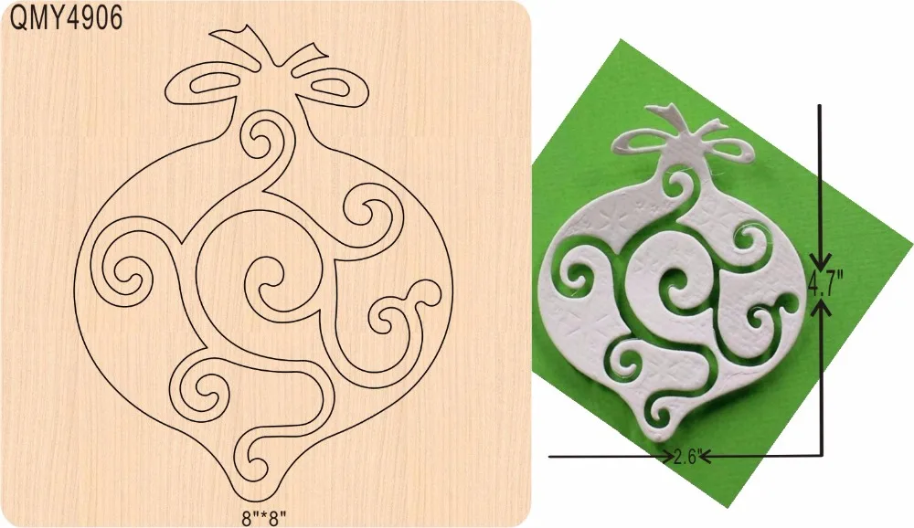 

Christmas decorations new wooden mould cutting dies for scrapbooking Thickness-15.8mm