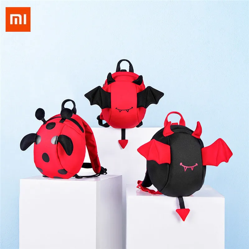 

Xiaomi Mijia Xiaoyang Anti-lost Package Kids baby Backpacks School Bag Cute Cartoon With Night Reflection Strip For Boys Girls