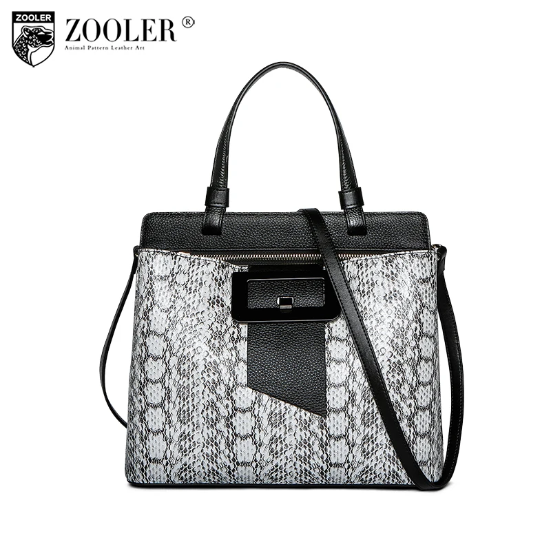 

hot new &hot woman leather bag ZOOLER 2018 genuine leather bags handbag women famous brand bolsa feminina serpentine style #u501