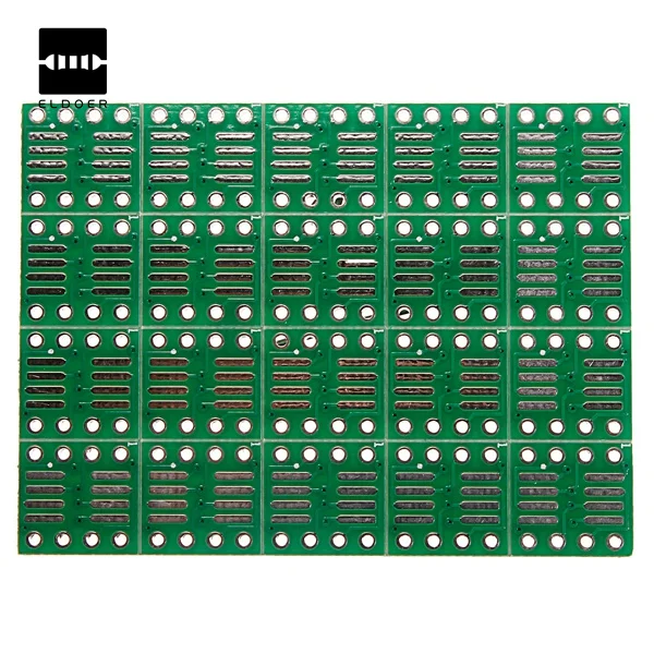 Электронная схема 20 шт. SOP8 SO8 SOIC8 SMD К DIP8 адаптер печатной платы конвертер двухсторонние 0,65 мм/1,27 мм