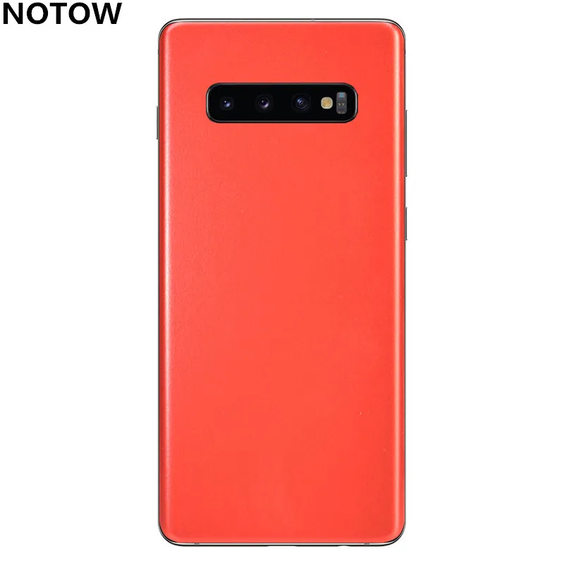 

NOTOW fashion DIY Changing color skins film mobile back protective sticker for samsung galaxy s10/s10e/s10plus/Note8/S9 A7 2018