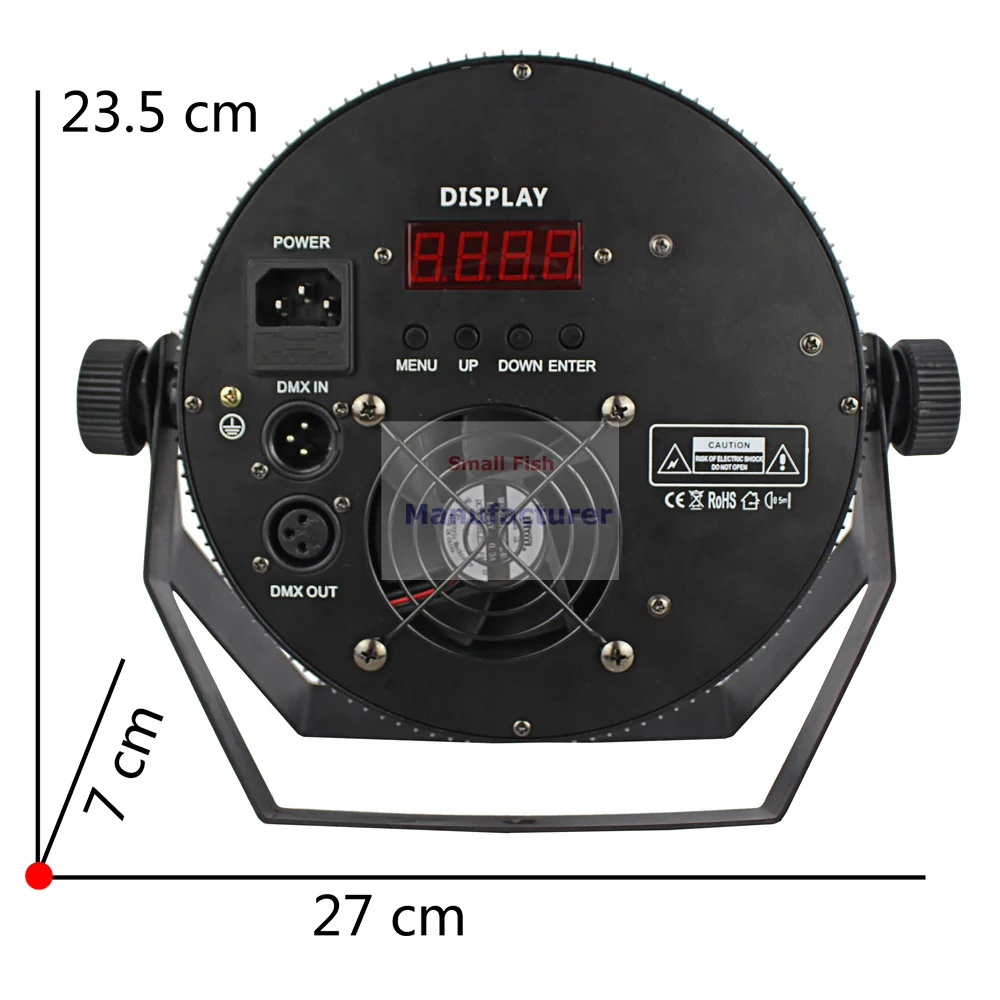 8 светодио дный шт./лот высокое качество плоский светодиодный пар 21 10 Вт RGBW Quad цвет DMX сценический пар огни 8 DMX каналы Dj диско освещение