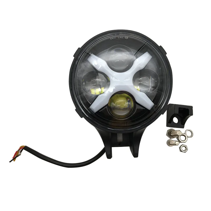 Пара 60 Вт Светодиодный точечный светильник/противотуманный светильник рабочий светильник бар для Jeep Wrangle грузовики внедорожник внедорожный 4X4 с белым X DRL/угол глаза