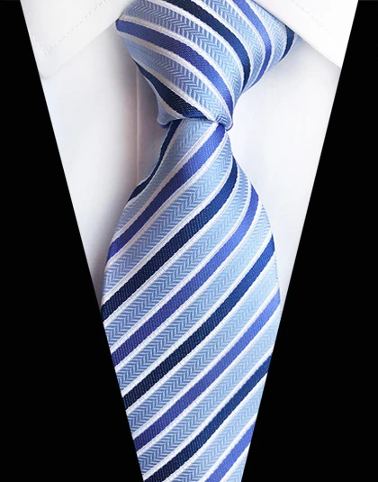 Модный Шелковый галстук 8 см, полосатый клетчатый галстук Pokla, галстук в горошек, желтые, синие галстуки для мужчин, деловые, свадебные, официальные галстуки, Подарочный галстук на шею - Цвет: B-06