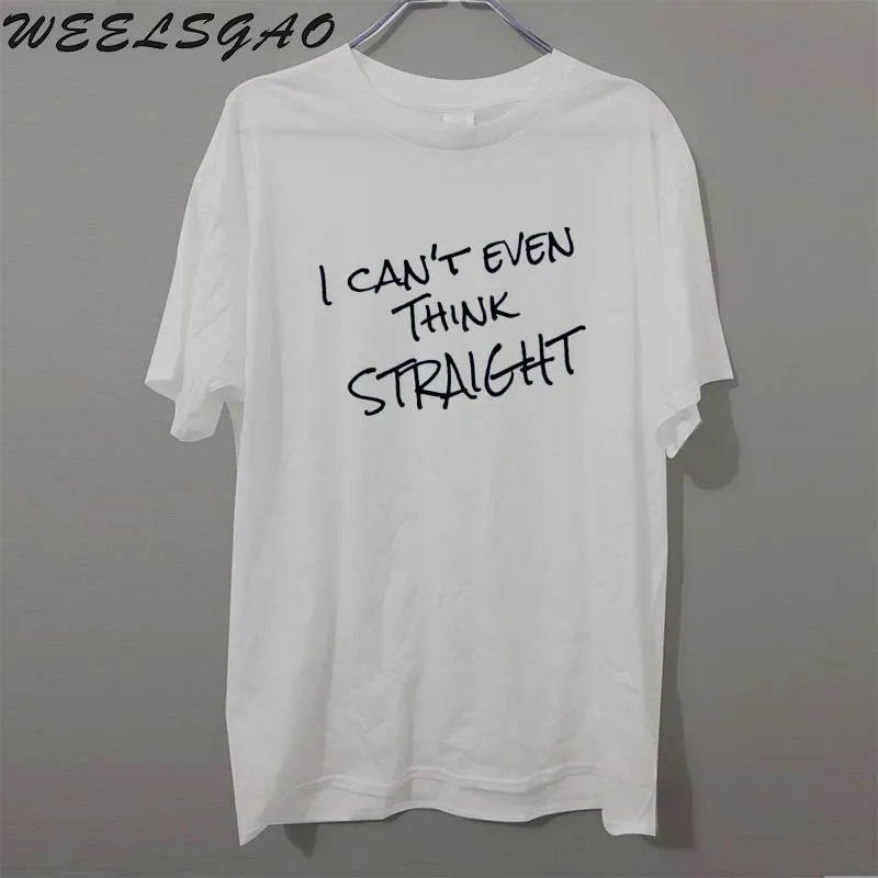 Nuevo I Can'T Even Think Straight Gay Pride divertida camiseta de algodón divertida camiseta de manga corta camiseta Nuevo I Can'T Even Think Straight Gay Pride divertida camiseta de algodón divertida camiseta de manga corta camiseta