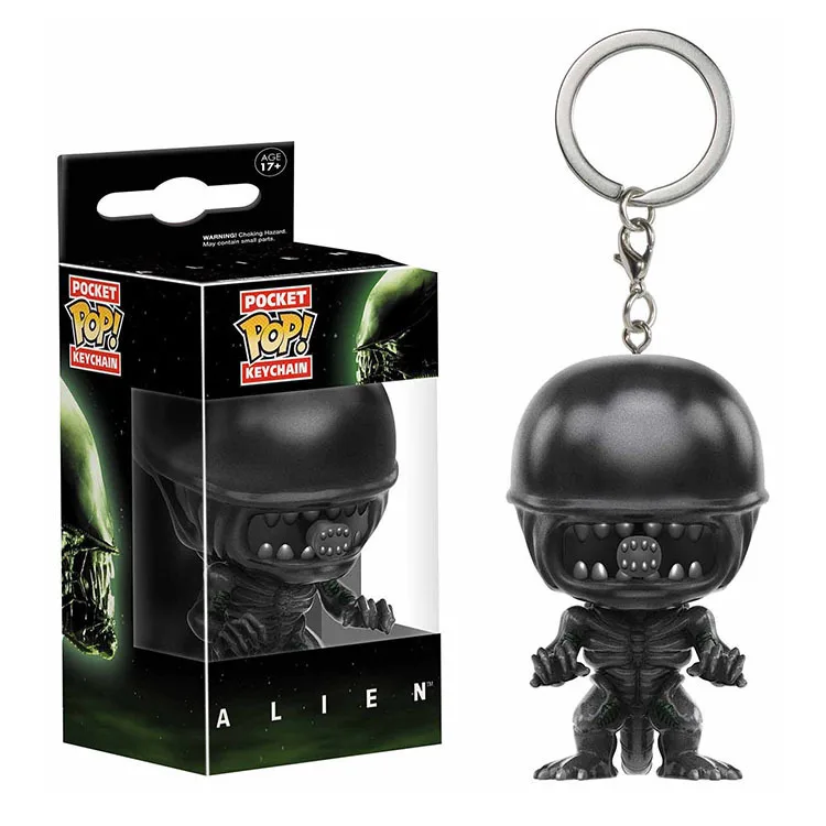 

POP Keychain Official Movies: Alien Action Figure Collection Model Toys Children Birthday Gift with Box