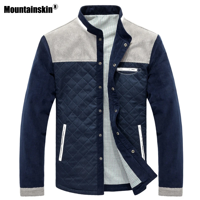 Mountainskin الربيع الخريف الرجال سترة زي بيسبول ضئيلة عارضة معطف رجالي العلامة التجارية الأزياء والملابس المعاطف الذكور قميص SA507 Mountainskin الربيع الخريف الرجال سترة زي بيسبول ضئيلة عارضة معطف رجالي العلامة التجارية الأزياء والملابس المعاطف الذكور قميص SA507