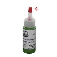 5 шт./партия зеленый цветные чернила Перманентный макияж пигментные чернила набор чернил для тату 30 мл(1 унции) Краска для татуажа набор краски для татуажа бровей