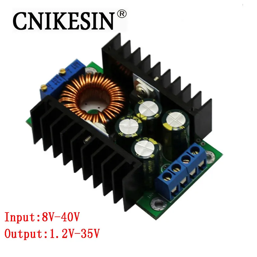 

CNIKESIN DC-DC step-down Adjustable Constant pressure constant current High Power 12A solar charger LED vehicle-mounted module