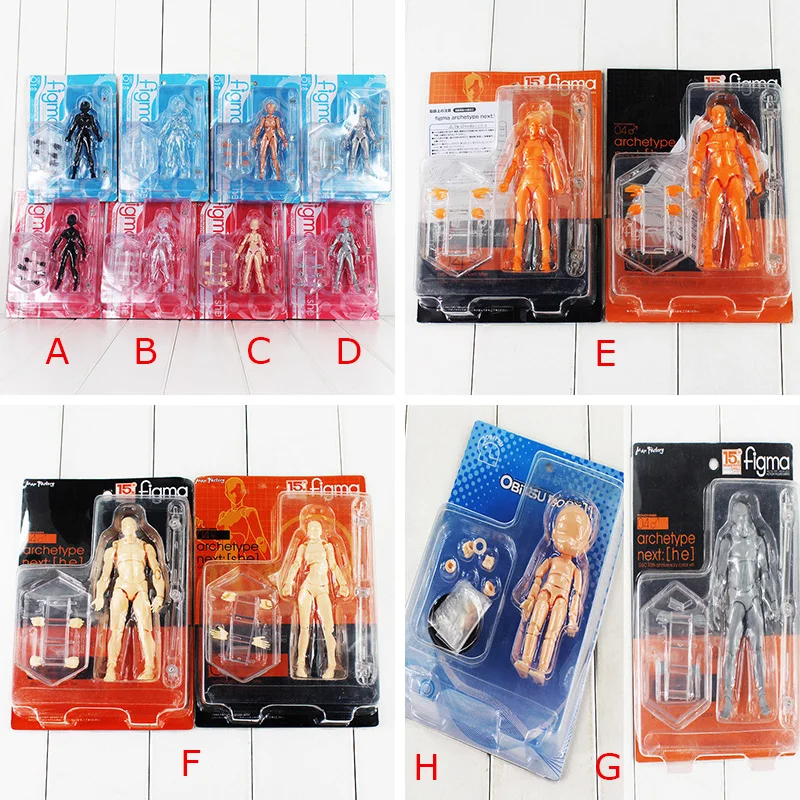 15 видов стилей Archetype Transparent Ver. She & He кукла ПВХ ACGN Экшн фигурки Brinquedos фигурка Кун