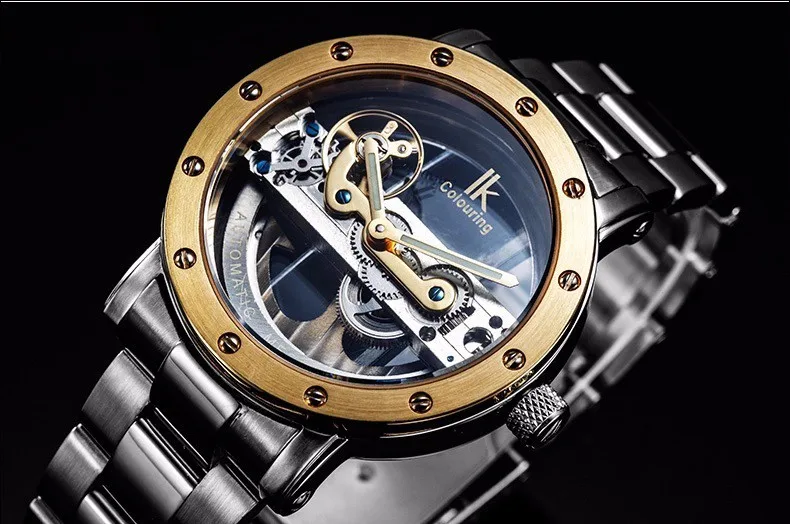 Tourbillon, механические наручные часы, мужские, люксовый бренд, Бизнес Стиль, скелет, автоматические, мужские, заводные, Топ бренд, relojes