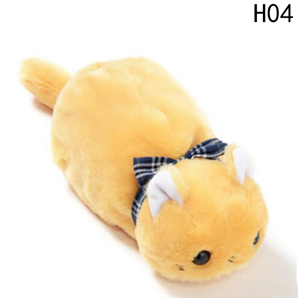 Varied Color Cute Cat Pencil Canvas Case Stationery Storage Organizer Bag School Office Supply Escolar Papelaria