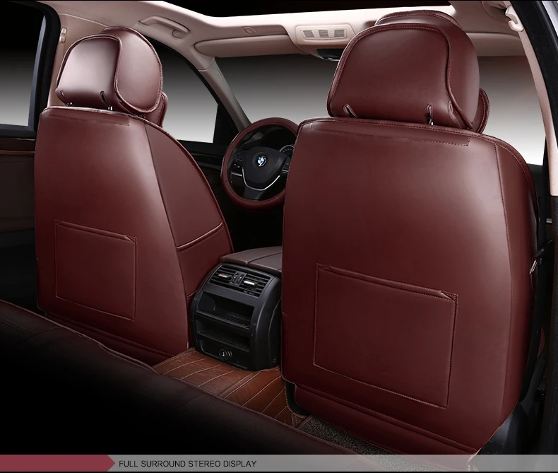 Спереди и сзади) Специальный кожаный чехол для сидений автомобиля для Ford mondeo Focus Fiesta Edge Explorer aurus S-MAX авто аксессуары Стайлинг