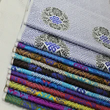 Китайский стиль Тан платье монгольский халат тибетская Одежда Ткань Подушка украшение ручной работы жаккардовые Тканые парчи ткань