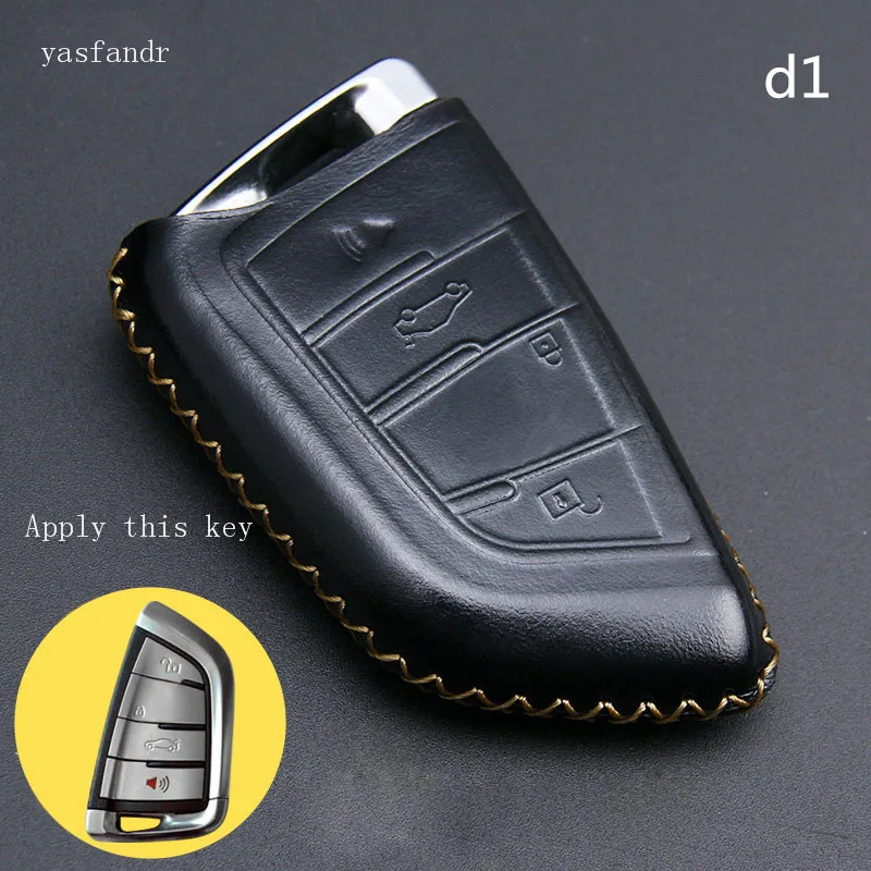 

Car Key Case Key Cover 3 4 Buttons For BMW X1 X3 X4 X5 X6 F15 F16 F48 G30 G38 525 540 740 1 2 5 7 Series 218i Key Coldre Cover